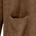 thumbnail image 6 of Viikei Cardigans for Women Plus Sizes Summer Cardigans for Women Womens Ladies Solid Open Front Soft Chunky Pocket Long Sleeve Coat Outerwear Cardigan, 6 of 6