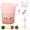 Pink, variant on Cordless portable electric food chopper. Garlic crusher, minces meat & veggies, slices, whisks eggs. Kitchen gadget for home chefs & busy professionals. Compact, sturdy, reliable.