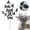Black, variant on QWUIIOMJPY Artificial Rose Leaf Decorative Branch, Dark Faux Greenery Stem for Vase Arrangement, Mantel, Tabletop and Indoor Scene Styling