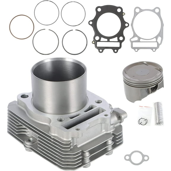 PET-U Cylinder Piston Gasket Rebuild Kit Replacement for Suzuki Eiger 400 2002-2007