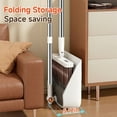 thumbnail image 5 of Maoface Broom and Dustpan Set for Home,39'' Broom Dustpan Combo with Dustpan Teeth to Clean Hair, 5 of 18