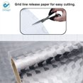 thumbnail image 5 of Deago Kitchen Backsplash Stickers Wallpaper, Kitchen Stickers Self Adhesive Kitchen Aluminum Foil Stickers Oil Proof Waterproof Stove Sticker -23.6 x118inch, 5 of 9
