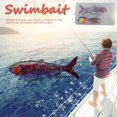 thumbnail image 1 of Peggybuy Robot de Natation Leurres de Pêche Appâts Électriques Auto Wobblers 4 Segment de Pêche, 1 of 7