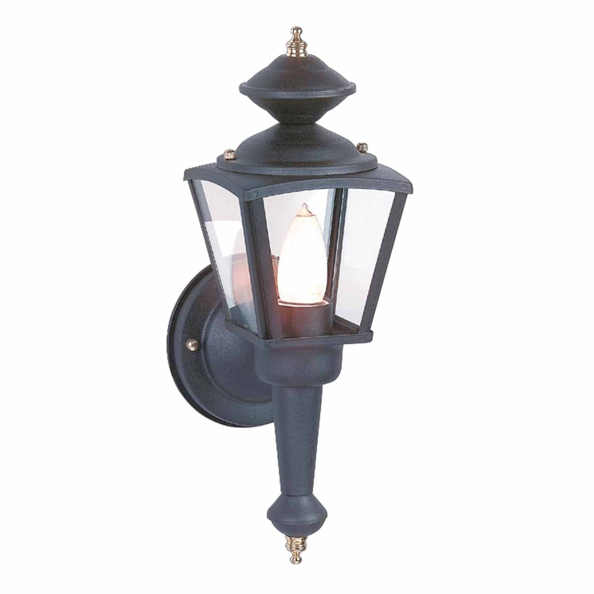 Outdoor Lighting Black Aluminum Light