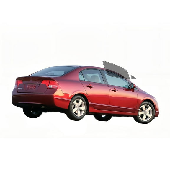 Haiy Co - PreCut 2Ply 50% Window Tint Film Kit For 2006-2011 Honda Civic Sedan -Front Windows