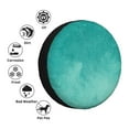 thumbnail image 4 of Wukai Turquoise1 Imprimé Housse de Pneu de Rechange pour Remorque RV, Imperméable PVC Cuir Synthétique Housse de Roue pour Camion, Remorque, RV, SUV, Campeur-16 Pouces, 4 of 6