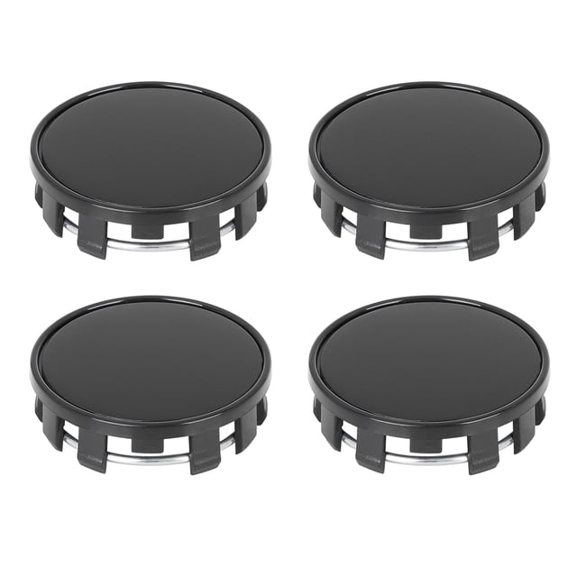 4 uds 54mm 9 Orejetas Negro Coche Rueda Neumático Central Cubo Tapas Cubierta