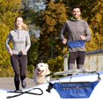 thumbnail image 1 of Ganfancp Bolsa de Cintura Deportiva Cuerda de Tracción Mascota Al Aire Libre Correr Bolsa de Teléfono Móvil Off-Road Elástico Avert Mascota Set Material Impermeable de Nylon Artículos En Liquidación, 1 of 7