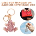 thumbnail image 3 of Cute Toothbrush Storage Rack Bracket Frog Keychain, 3 of 8
