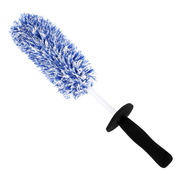 Brosse à Roue Microfibre Brosse de Nettoyage de Roue Longue Portée Brosse de Jante de Roue Nettoyage Doux Outil de Lavage de Pneu pour Voiture