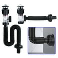 BathroomSinkDrainageKit, Bathroom Sink Expansion Pipe, Washbasin