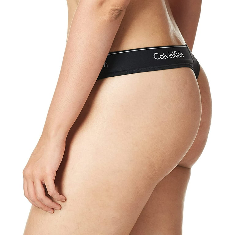 Calvin Klein Underwear THONG - String - black/schwarz 