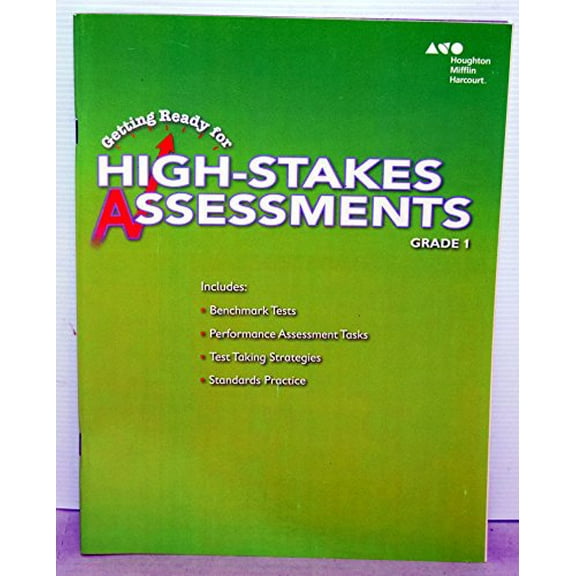 Pre-Owned Getting Ready for High Stakes Assessments Student Edition Grade 1 (Go Math!), 9780544601918, 0544601912, Paperback, 1 edition