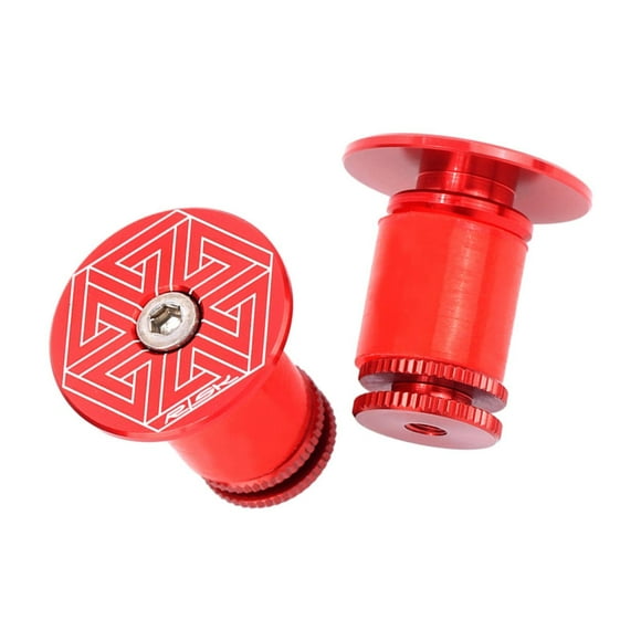Ximing 1 Lightweight Universl Rod Bike Grips Br E BMX Hlebr Stopper Replcment ccessories , Pattern Red Line Pattern Red