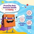 thumbnail image 2 of Force Factor Kids Immune Health Super Chews, Kids Immune Support with Vitamin D, Elderberry, Vitamin C & Zinc, Apple Berry, 60 Soft Chews, 2 of 11