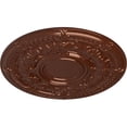 thumbnail image 3 of 33 7/8"OD x 1 3/8"P Dauphine Ceiling Medallion (Fits Canopies up to 13 1/4"), Hand-Painted Copper Penny, 3 of 6