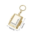 thumbnail image 2 of Homekingdee Personalized Photo Compact Mirror Keychain - 5 Shape Choices Portable Folding Vanity Mirror for Purse Makeup Travel Gifts, 2 of 9