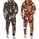 thumbnail image 3 of Conjunto de chándal de 2 piezas para hombre y mujer, ropa de Año Nuevo con estampado 3D de Navidad, sudaderas con capucha y pantalones, traje de fiesta de navidad, 3 of 4