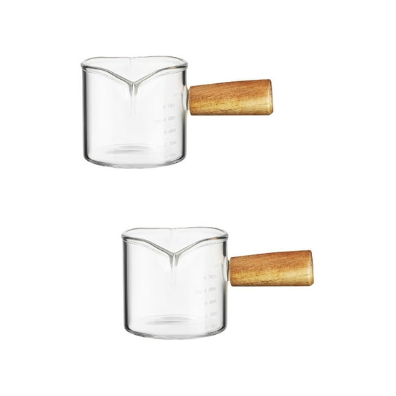 Shrink Coffee Cup Clear Creamer Water Jug Creami Cups Pitcher Glass Milk Office