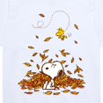 thumbnail image 3 of Peanuts - Snoopy & Woodstock Leaves - Youth Boys Short Sleeve Graphic T-Shirt, 3 of 6