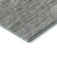 thumbnail image 4 of Addison Rugs Mayfield Washable Transitional Horizontal Bars Silver Rectangle Rug, 2'6" x 3'10", 4 of 6