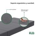 thumbnail image 4 of Sofa Cama Sillon Plegable Individual 2 en 1 Colchon Portatil, 4 of 8