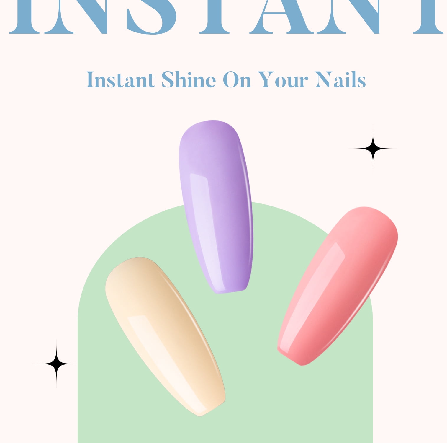Candy Lover Gel Nail Polish Set, 6 Macaron Spring Summer Colors Gel Polish, Soak Off UV LED Nail Polish Home Salon Nail Art Manicure Gift Set for Girls Women