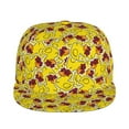 thumbnail image 2 of Gaeub Duck with Star Sunglasses Flat Bill Snapback Hats Baseball Caps with Adjustable for Running Workouts and Outdoor Activities, 2 of 9
