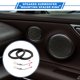 thumbnail image 2 of Anillo Espaciador de Altavoz Unique Bargains Adaptador de Altavoz Tweeter para Ford Escape 2012-2022 para 6.5'' ABS 2 Juegos, 2 of 6