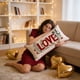 thumbnail image 5 of Funda de almohada bordada con corazón para el Día de San Valentín | Funda de cojín decorativa | Funda de cojín de poliéster para sofá y dormitorio, 5 of 7
