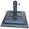 DC America Square Cast Stone Umbrella Base, Bronze