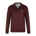 thumbnail image 3 of 1/4 Zip Sweatshirts Mens,Men Kangaroos Printed Half Zip Sweat Shirts Polos Shirts Pullover Vintage Long Sleeve Tops Stand Collar Sweaters for Fall Winter M-3XL, 3 of 4