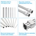thumbnail image 3 of Unique Bargains 12 Pcs 25G 1 Inch Blunt Tip Dispensing Needle with Lure Lock for Refilling Liquid Inks Adhesives, 3 of 6