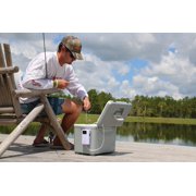 ENGEL 19 Qt Live Bait Pro Cooler with Rechargeable Aerator - Silver 19 Qt