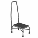 Drive Footstool - Drive Medical Heavy Duty Bariatric Footstool with Non Skid Rubber Platform and Handrail1.0 ea