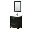 thumbnail image 4 of Wyndham Collection WCS202030SWGWCUNSM24 Deborah 30" Free Standing Single Basin Vanity Set, 4 of 7