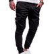 thumbnail image 3 of Pantalones de chándal con múltiples bolsillos para hombre, ropa de calle informal de gran tamaño, color sólido, 2021, 3 of 4