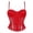 RD2, variant on FASHOFT Black Corset Shapewear For Women Thin Strap Semi Sheer Boned Waist Cinching Top Lightweight Body Shaping Everyday Wear Bustier Corset L