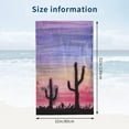 thumbnail image 4 of Yibo Cute Cactus Bath Towel Quick Dry Pool Towel Ultra Absorbent Towel Lightweight Shower Towel for Bathroom Outdoor Swimming, 4 of 9