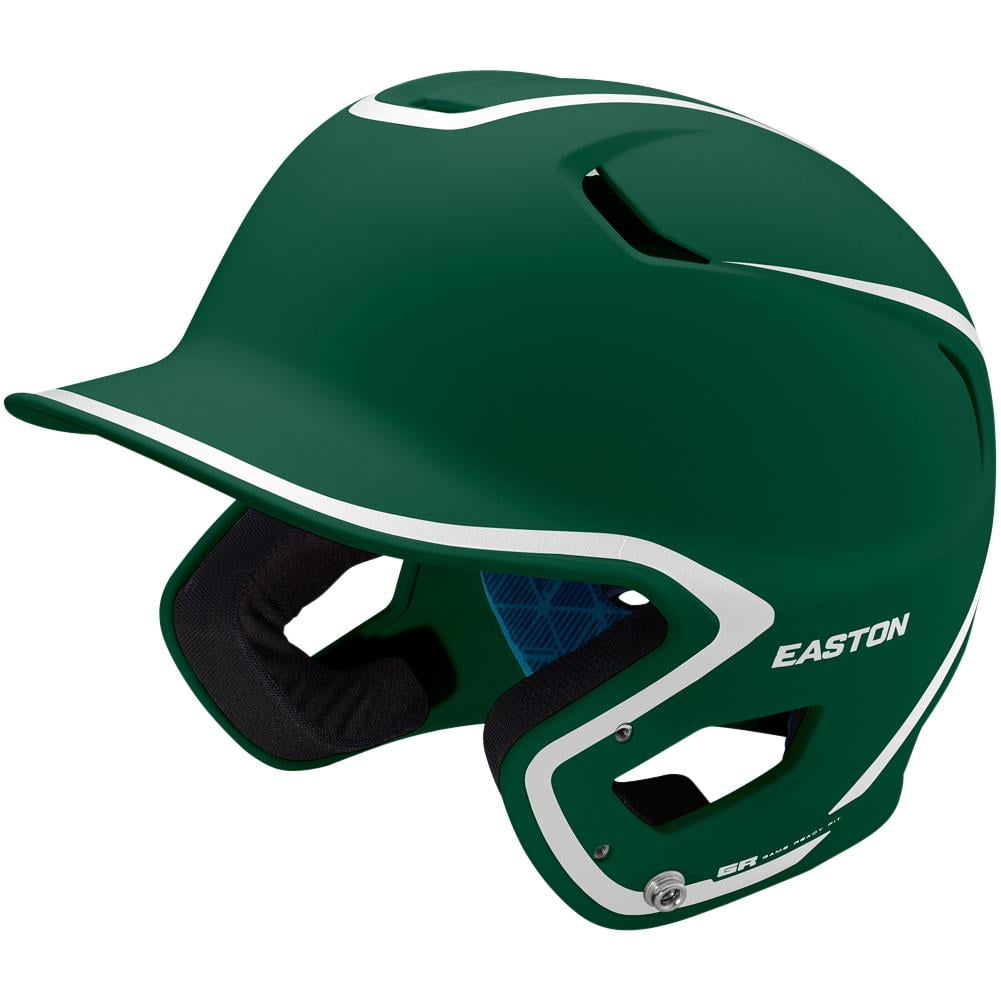 Easton Z5 2.0 Baseball TwoTone Matte Batting Helmet, Junior, Green