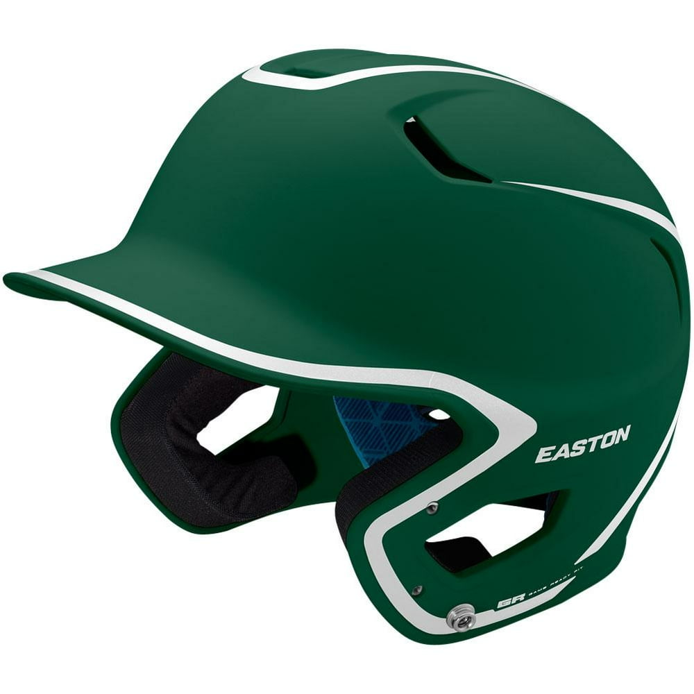 Easton Z5 2.0 Matte TwoTone Batting Helmet Green White