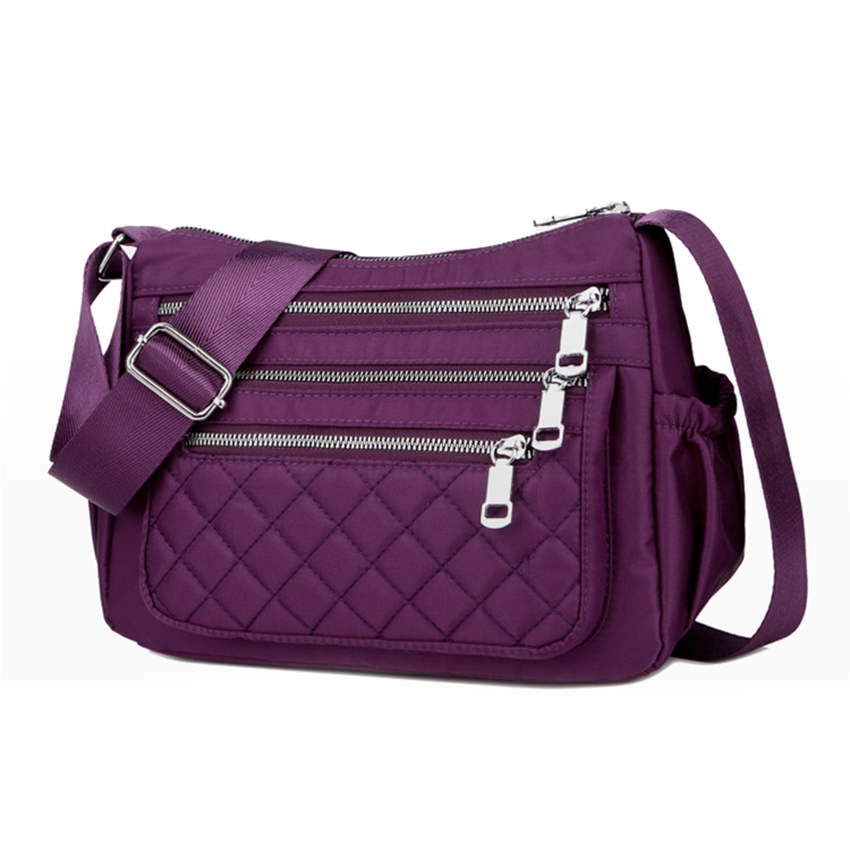 Women Crossbody Bags Nylon Large Capacity Shoulder Messenger