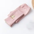 thumbnail image 5 of HAOTAGS Toddler Girls Fleece Lined Leggings Winter Warm Thick Thermal Tights Pants Pink Size 3 Years, 5 of 8