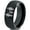 Black Dome Tungsten, variant on Tungsten Couple Family Child Holding Hands Band Ring 8mm Men Women Comfort Fit Black Dome Polished