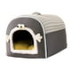 thumbnail image 3 of Casa portátil para perros, tienda para perros, refugio para mascotas, perrera autocalentable, nido suave y cálido para perros pequeños y medianos, L, 3 of 10