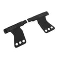 thumbnail image 3 of 2 protectores de palma para gimnasia, de piel sintética, con agarre de tres dedos para dominadas y levantamiento de pesas, color negro., 3 of 14