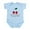 Sky Blue, variant on CafePress - Good Things Cherry Pink Twin Onesie Infant - Baby Light Bodysuit, Size Newborn - 24 Months