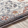 thumbnail image 6 of Hauteloom Ridley Living Room, Bedroom Area Rug - Traditional - Beige, Gray, Red - 6'7" x 9', 6 of 7