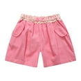 thumbnail image 1 of Richie House Girls' Shorts with Lace Accents RH0895, 1 of 2