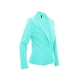 thumbnail image 2 of Women's Casual Long Sleeve Solid Open Front Blazer Jacket, 2 of 3